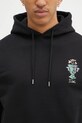 Drôle de Monsieur cotton sweatshirt Le Hoodie Vase black F.HO174.CO127.BL