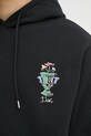Хлопковая кофта Drôle de Monsieur Le Hoodie Vase F.HO174.CO127.BL чёрный
