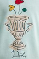 Drôle de Monsieur maglione in lana La Maille Vase turchese F.PO174.WO023.LBE