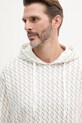 Armani Exchange felpa in cotone bianco XM001225.AF11847.NOS