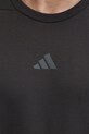 adidas Performance edzős pulóver Designed for Training JJ4642 fekete