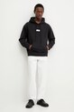 MM6 Maison Margiela hanorac de bumbac SH0GU0018 negru SS25