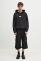 Bavlnená mikina MM6 Maison Margiela SH0GU0018 čierna