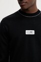 MM6 Maison Margiela pulover de lana SH0HL0017 negru