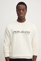 Pepe Jeans bluza DYLAN CREW bej PM582756