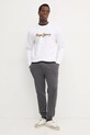 Хлопковая кофта Pepe Jeans DORIAN CREW PM582757 белый SS25