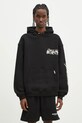 Abbigliamento Represent felpa in cotone Raceway Hoodie MLM41062.01 nero