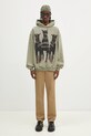 Бавовняна кофта Represent Thoroughbred Hoodie MLM41134.066 зелений