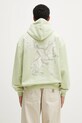 Odzież Represent bluza bawełniana Elegance In Motion Hoodie MLM41065.37 zielony