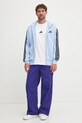 adidas bluza Essentials JE6342 albastru SS25
