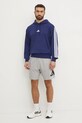adidas bluza Essentials JD1872 bleumarin SS25