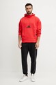 adidas bluza Z.N.E. JD5322 rosu SS25