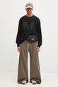 Bavlněný svetr MM6 Maison Margiela SH0HL0024 černá