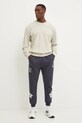 adidas hanorac de bumbac ALL SZN JI6386 bej SS25