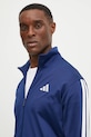 Mikina adidas 3-Stripes tmavomodrá JI8817