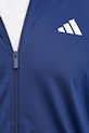 Mikina adidas 3-Stripes JI8817 tmavomodrá