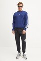 adidas bluza Essentials JE6307 bleumarin SS25