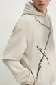 Bavlnená mikina Heliot Emil béžová SS25.M.08.072.ST18
