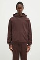 Mikina adidas Originals Premium Loved Hoodie jednofarebný hnedá JC8351