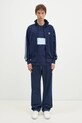 adidas Originals bluză Firebird Tracktop bleumarin JP2544