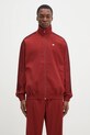 adidas Originals bluza Firebird Tracktop fara gluga burgundia JX7172
