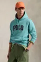 Μπλούζα Polo Ralph Lauren Long Sleeve Sweatshirt απλικέ πράσινο 710959017