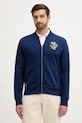 Polo Ralph Lauren hanorac de bumbac Long Sleeve Sweatshirt imprimeu albastru 710970280