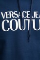 Βαμβακερή μπλούζα Versace Jeans Couture 78GAIE05.CF00E σκούρο μπλε