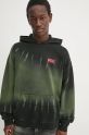 Diesel bluză S-BOXT-HOOD-R2 SWEAT-SHIRT verde A16123.0SLBP