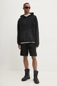 Mikina Diesel S-BOXT-HOOD-R9 SWEAT-SHIRT A16429.0LJBT černá SS25