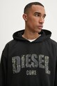 Diesel bluza S-BOXT-HOOD-R13 SWEAT-SHIRT negru A17269.0HYAT
