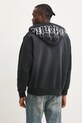 Ρούχα Βαμβακερή μπλούζα PURPLE BRAND HWT FLEECE ZIP FRONT HOODY P460.HBGW125 γκρί