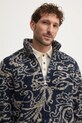 Флисовая кофта Barbour тёмно-синий MFL0204NY91