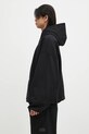 Суичър VETEMENTS Oval Logo Cropped Boxy UA66HD600BR черен SS25