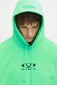 VETEMENTS felpa Oval Logo Cropped Boxy verde UA66HD600E