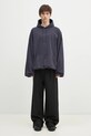 Кофта VETEMENTS Oval Logo Cropped Boxy UA66HD600N