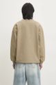 Abbigliamento VETEMENTS felpa Oval Logo Cropped Boxy UA66CW600T beige