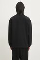 Abbigliamento VETEMENTS felpa Oval Logo Cropped UA66CW600BB nero