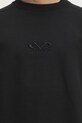 VETEMENTS felpa Oval Logo Cropped nero UA66CW600BB