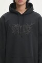 VETEMENTS felpa Drip Metal Oversized nero UA66HD730B