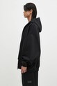 VETEMENTS bluza Embroidered Logo Oversized UA66HD810B czarny SS25