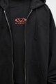 VETEMENTS bluza Embroidered Logo Oversized czarny UA66HD810B