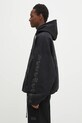 VETEMENTS cotton sweatshirt Double Anarchy Cropped Boxy UA66HD630B black SS25