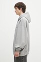 Dukserica VETEMENTS Embroidered Logo Oversized UA66HD810G siva SS25