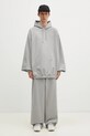 VETEMENTS sweatshirt Embroidered Logo Oversized UA66HD780G gray