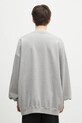 Odjeća Dukserica VETEMENTS Embroidered Logo Oversized UA66CW640G siva