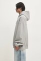 Суичър VETEMENTS 3D Oval Logo Oversized UA66HD790G сив SS25