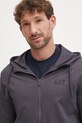 EA7 Emporio Armani hanorac de bumbac gri PJVRZ.8NPM33