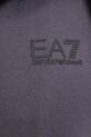 EA7 Emporio Armani hanorac de bumbac PJVRZ.8NPM33 gri