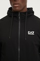 EA7 Emporio Armani hanorac de bumbac PJVRZ.8NPM33 negru